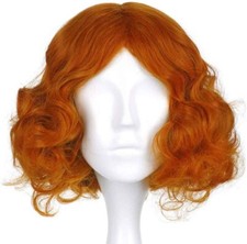 Gelockte Perücke vom