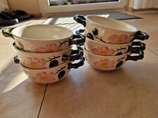 Wildrose 6 x Suppentasse OHNE Untertasse Villeroy & Boch 12 cm Set 2