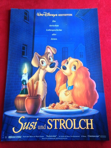 Susi und strolch kinoplakat - susi,