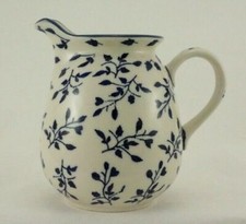 B-Ware Bunzlauer Keramik Krug; Blumenvase; Milchkrug; 0,9Ltr. (D041-LISK)