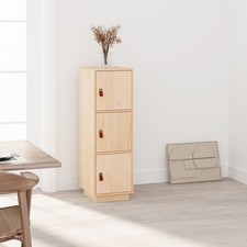 Highboard Kiefer massiv natur