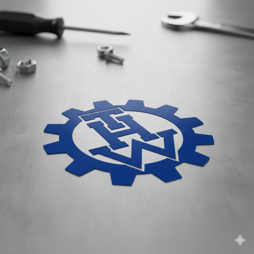 Thw sticker 10x10cm aufkleber - thw,