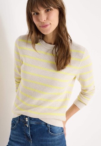 Cecil gestreifter pullover - gestreifter,