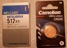 MITSUBISHI Melcard SRAM PC CARD Memory Card Speicherkarte 512 KB, PCMCIA Card