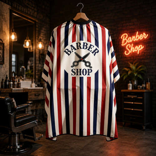 Barber haarschneideumhang - barber,