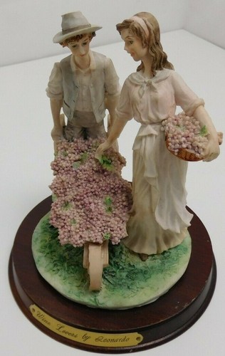 Figur skulptur wine lovers - skulptur,
