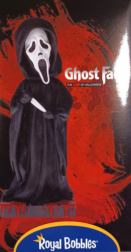 Scream ghost face bobble - -,