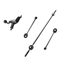 4x Wähl-/Schaltstange Schaltgetriebe für Peugeot 206 CC SW Schrägheck