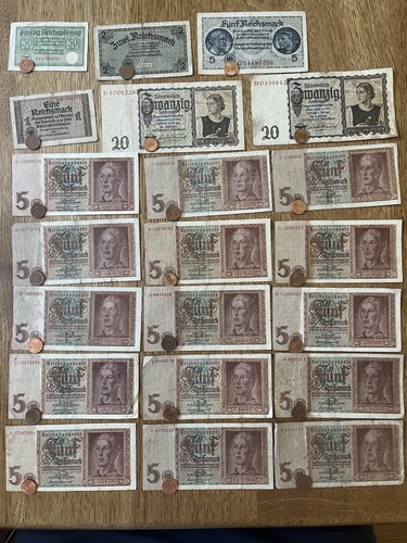 Banknoten deutsches reich - 21,