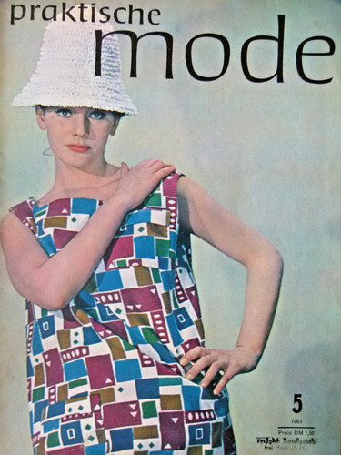 Altes modeheft 1963 - modeheft, v.