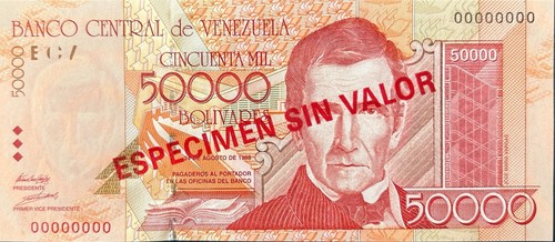Venezuela 000 bolivares - venezuela,