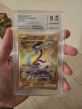 Pokémon Miraidon EX SVI 253/198 Cardmarket 9,5 Gold Edition