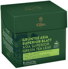 EILLES TEE Tea Diamond GRÜNTEE ASIA SUPERIOR Blatt im Pyramidenbeutel, 20er Box