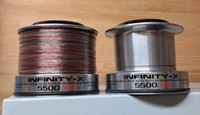 2 × Daiwa Infinity-X 5500 BR Ersatzspulen E-Spulen Spulenköpfe Spare-Spools Carp