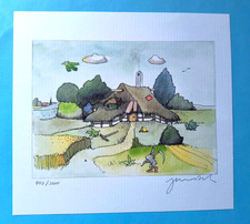 Janosch (1931) - Farbradierung