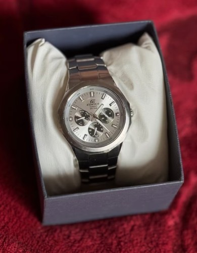 Casio edifice 332 silber - ef-332,