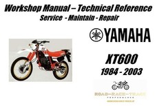 Yamaha XT600 XT 600 Reparatur Werkstatthandbuch USB 1984 - 2003
