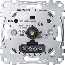 Merten Drehdimmer-Einsatz für induktive Last (MEG5133-0000)
