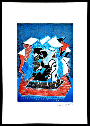 David hockney lithographie - -,