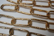 Vintage Kronleuchter Kette gold mit Dekor zum Aufhängen der Lüster Chandeliers