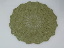 Häkeldeckchen grün, Neu