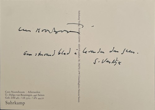 Cees nooteboom holländischer - nooteboom,