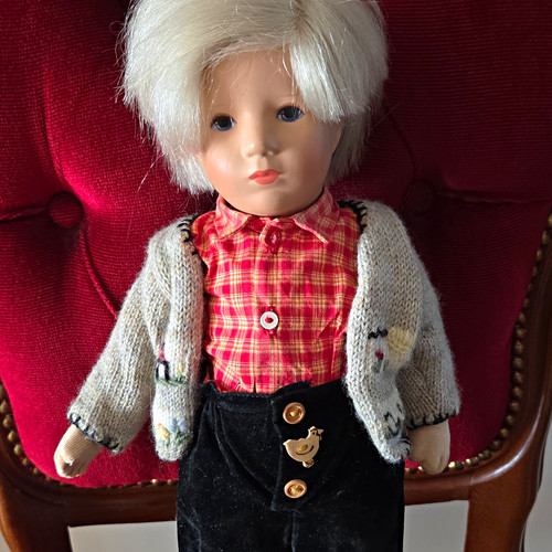 Käthe kruse stoffpuppe - käthe,