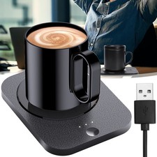 Tassenwärmer Kaffeewärmer USB Elektrischer Getränkewärmer mit 3 Temperaturs