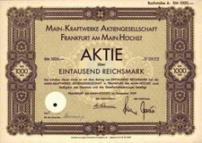 Main Kraftwerke AG 1929