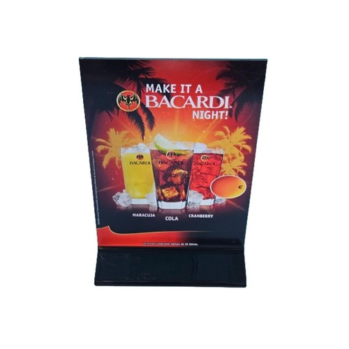 Bacardi rum kartenhalter - rum,