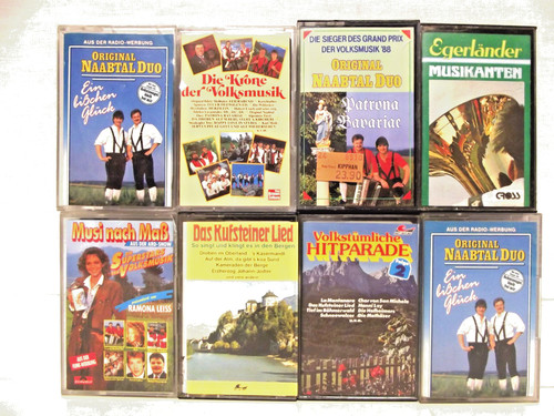 Musikkassetten mcs sammlung - musikkassetten,