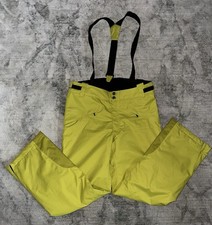 Ski-/Snowboardhose Gr. 176 Gelbgrün ❄️ Wasserdicht, mit Trägern, top Zustand