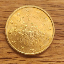 50 Cent San Marino 2008 – Unzirkuliert – Bankfrisch