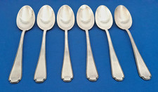 Bruckmann Deutschmeister 6 Vorspeise-Dessertlöffel  18,5 cm 90er Art. 1617/05.25