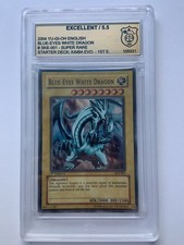Blue eyes white dragon - blue,