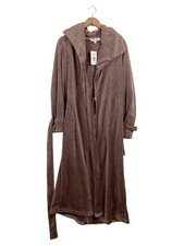 Taubert Damen Bademantel Gr. 42 XL Braun Komfortabel Hausmantel