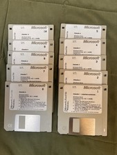 Microsoft Excel 5.0 für Windows (1994) – 10 x 3,5“ Disketten komplett | deutsch