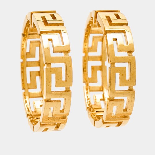Versace greca creolen - greca,