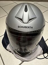 Schuberth C3 Pro Silber Klapphelm Gr. Xl mit AkustikKragen SCR