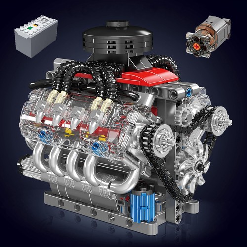 487 stück motorbausatz - 487,