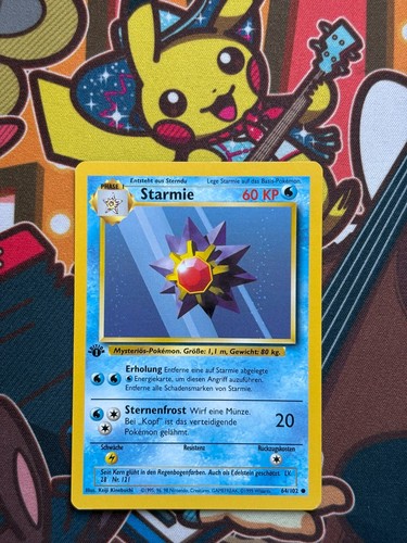 Starmie edition 102 base - 64/102,