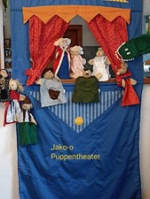 Jako-o Puppentheater 9 Originalpuppen + 6 zusätzliche Puppen