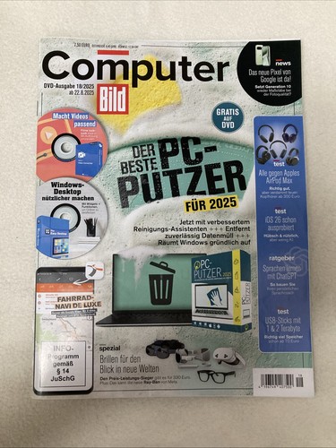 Computer bild dvd 2025 - 18/2025,