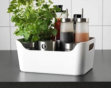 IKEA VARIERA Box Farbe weiß