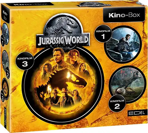 Jurassic world kino box - kino-box, filme