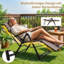 Liegestuhl klappbar 7-Fach