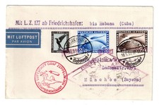 Deutsches Reich: Südamerikafahrt einwandfrei auf LUXUS Zeppelin-Brief