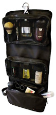 Herren Reise Hängende Waschtasche Toilettenartikel Organizer Herren Dusche Rasiertasche schwarz