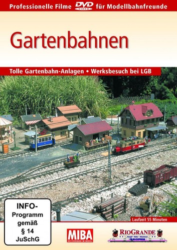 Dvd gartenbahnen miba - dvd,