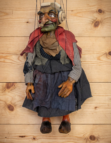 Czech folk art - art, marionette